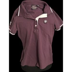Jaguar Luxury Automobile Car Youth Short‎ Sleeve Polo Shirt Size 12
